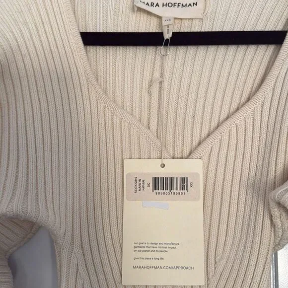 Mara Hoffman Marilyn Sweater Dress XXS - Picture 6 of 7